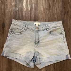 H&M Light Blue Jean Shorts